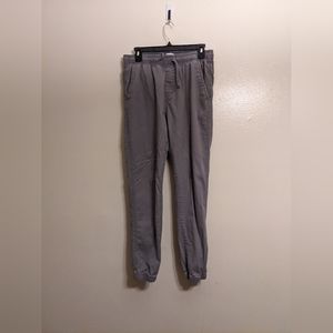 Old Navy Women's Gray Canvas Jogger Pants